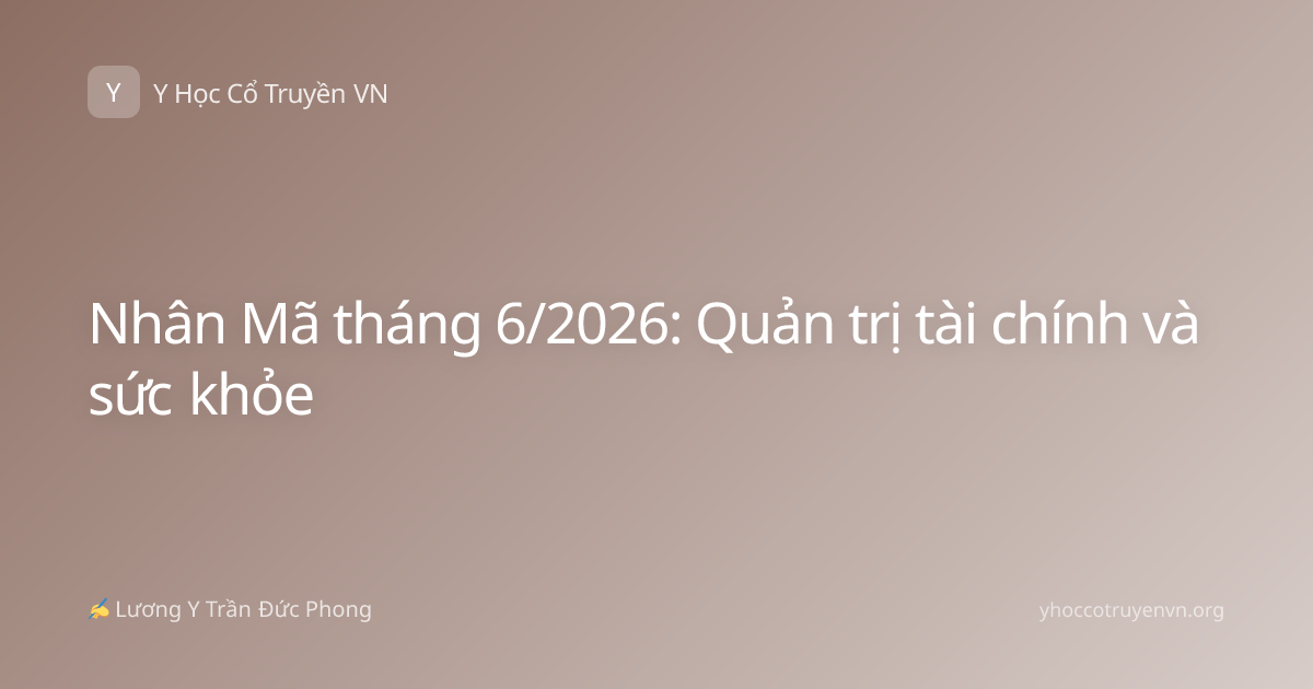 Nhân Mã tháng 6/2026: Quản trị tài chính và sức khỏe